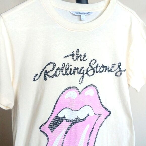 Rolling Stones T-shirt Pink Tongue Motif 🩷Pink- Size S - Picture 3 of 10